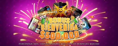 Interfaz de apuestas deportivas y promociones de casino